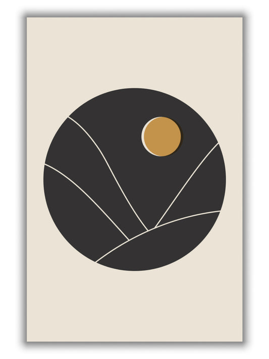 Minimal Mountains Series #4