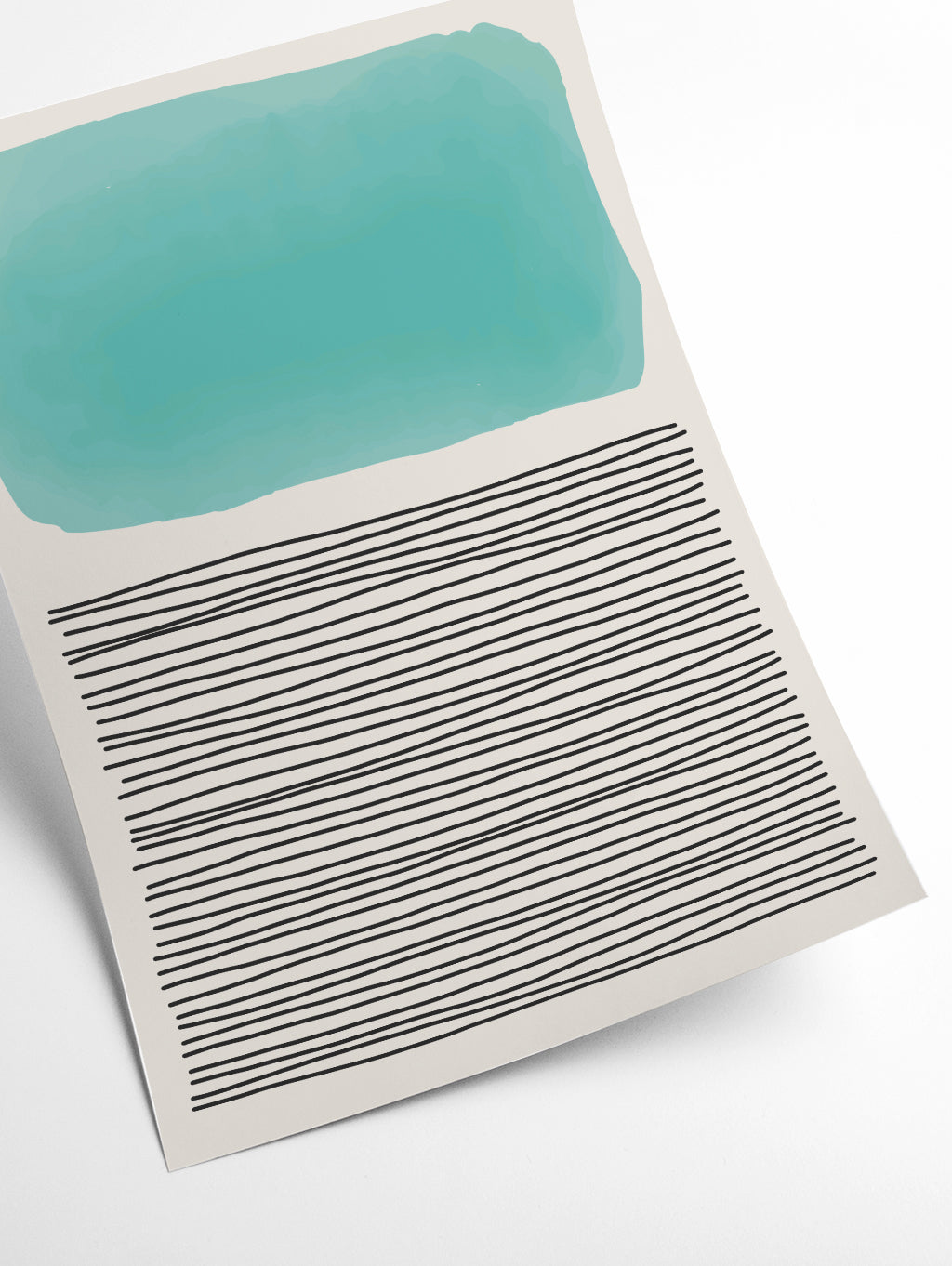 Minimal Watercolor Shapes #3