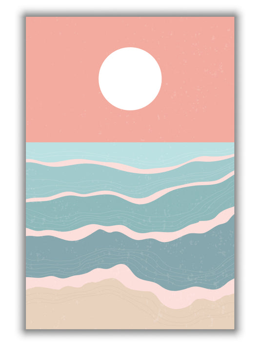 Sunset over the ocean #1