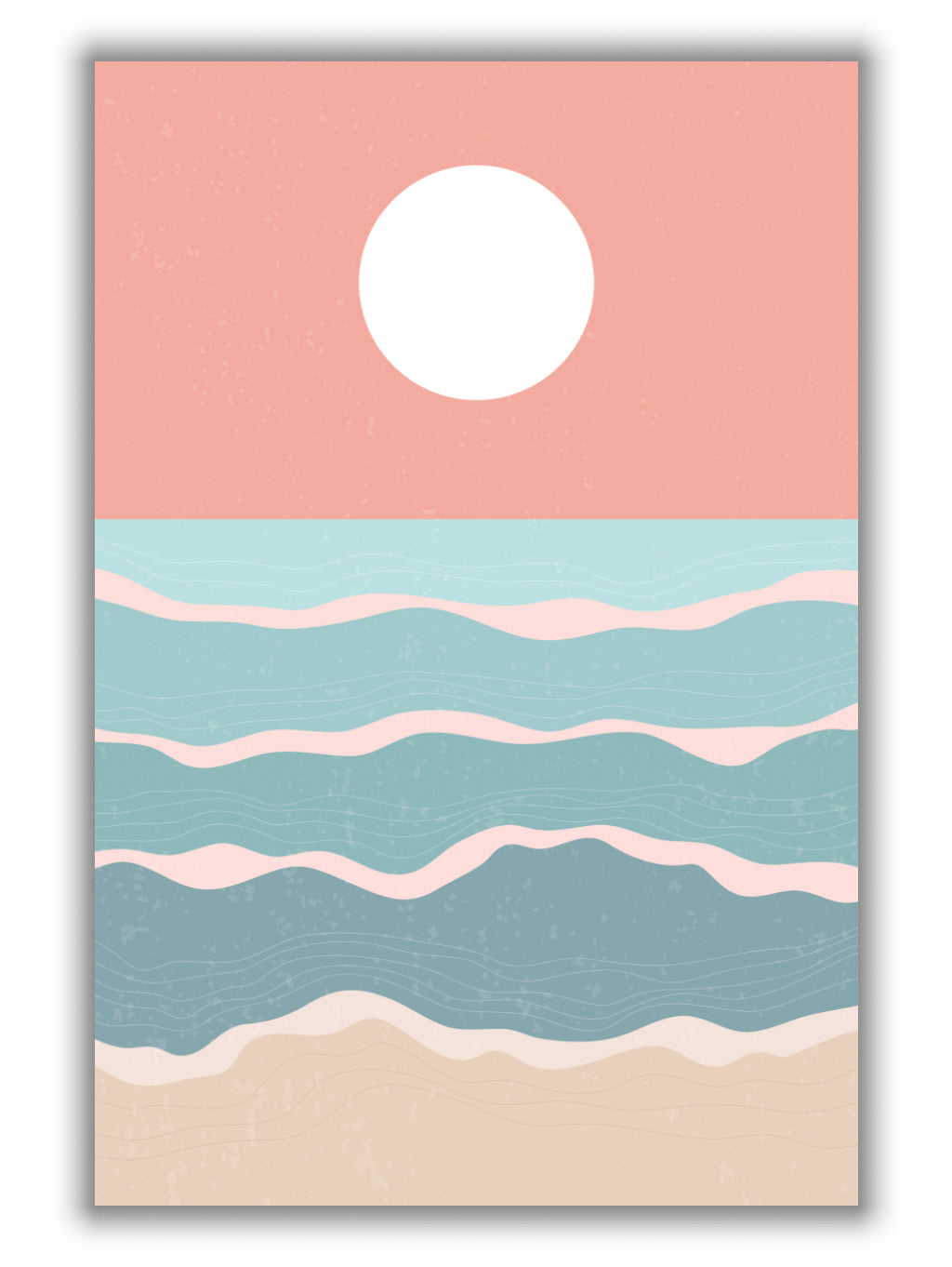 Sunset over the ocean #2
