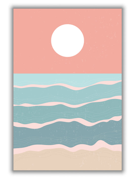 Sunset over the ocean #3