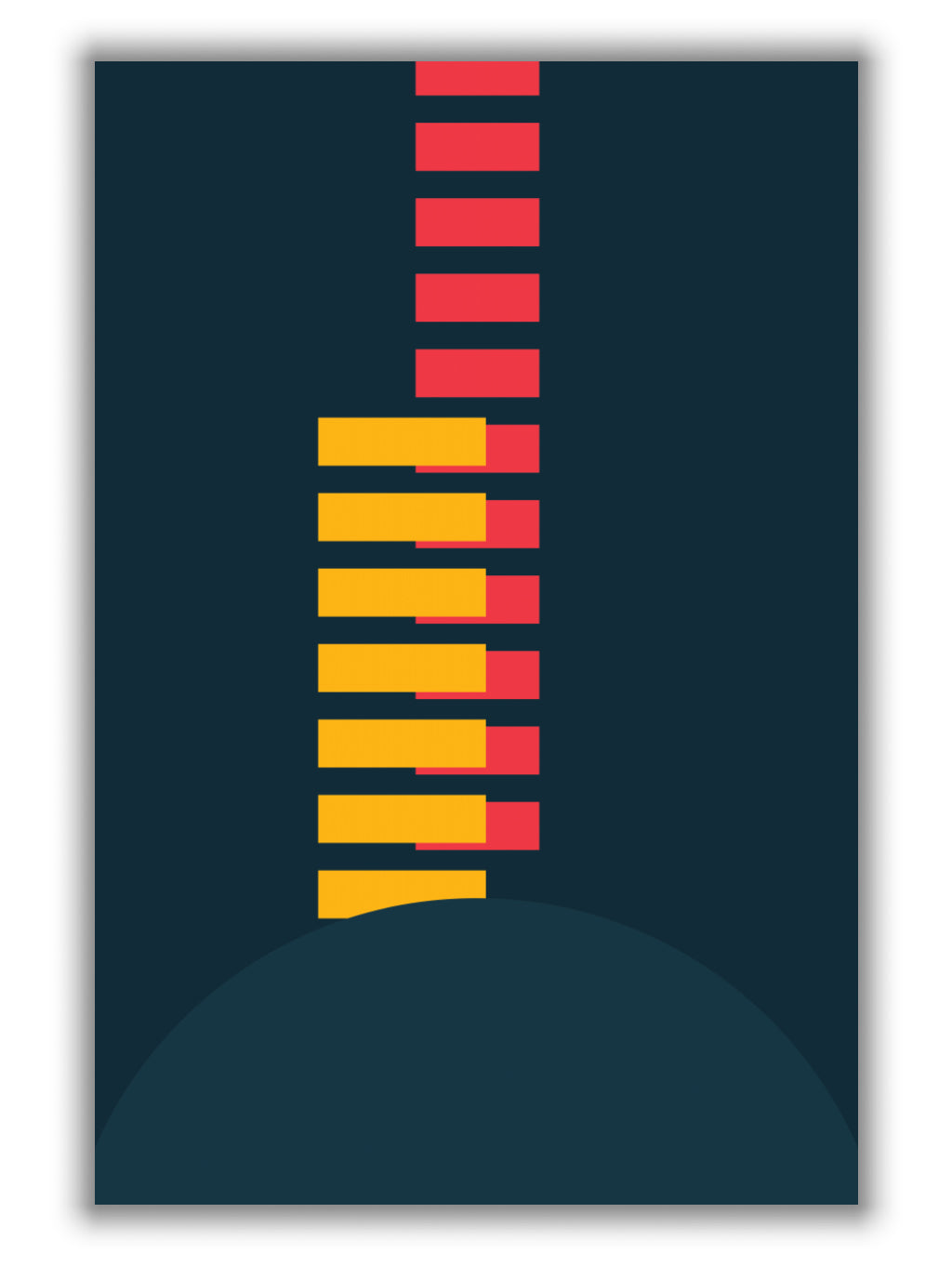 Vibrant geometric #1