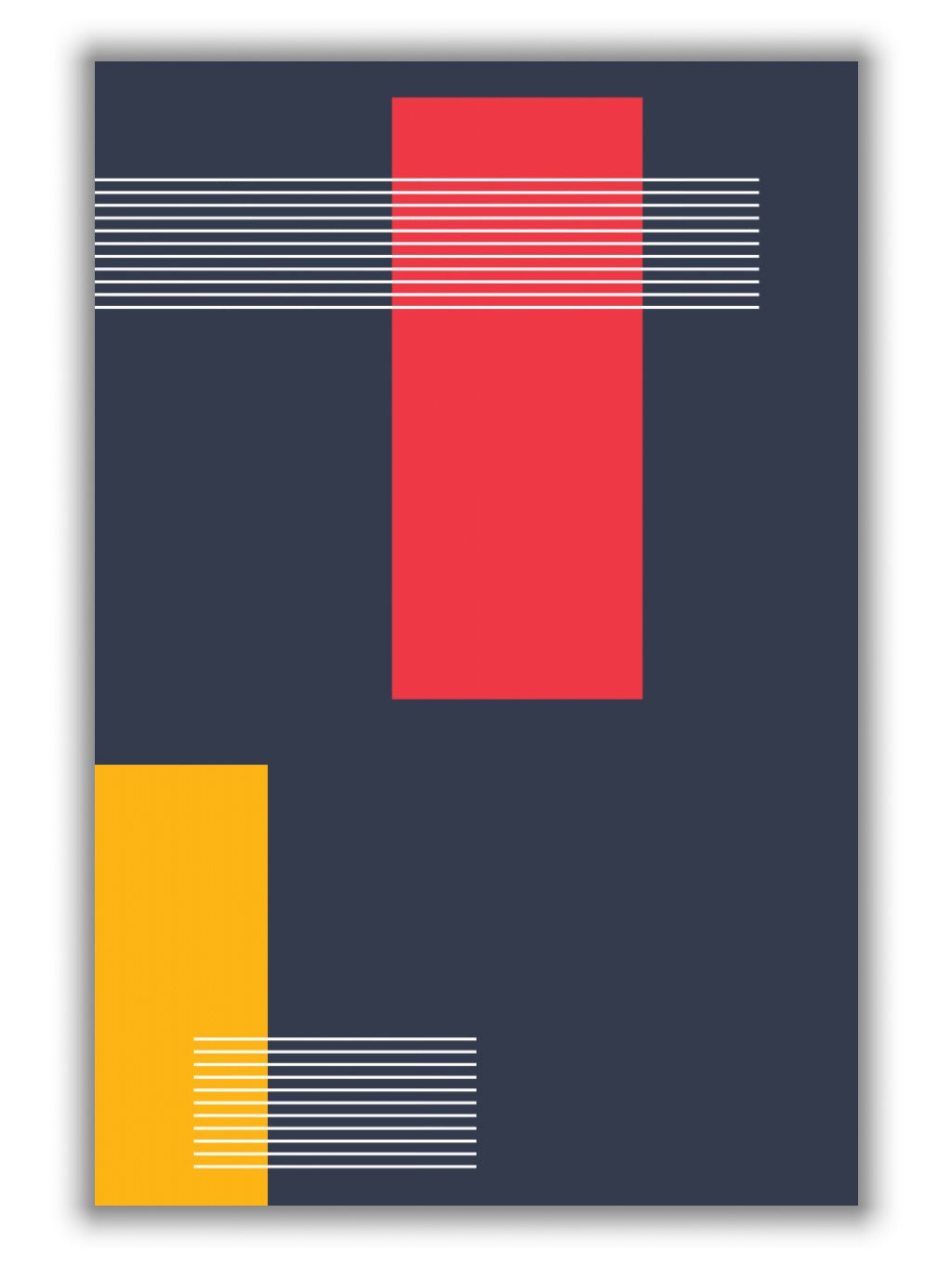 Vibrant geometric #3