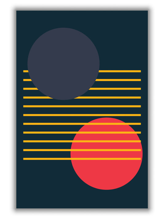 Vibrant geometric shapes #1