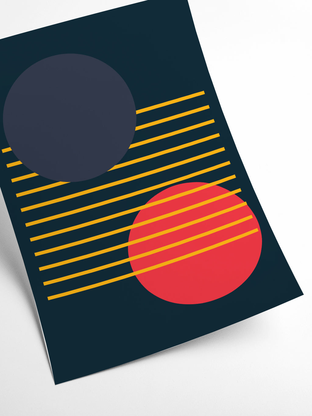 Vibrant geometric shapes #1