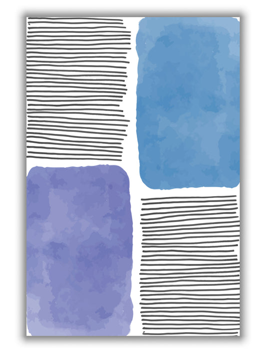 Watercolor Lines Series #1