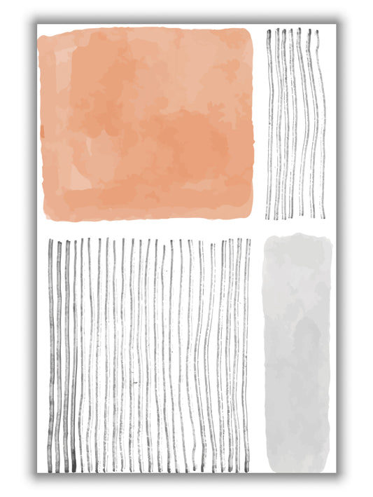 Watercolor Lines Series #2