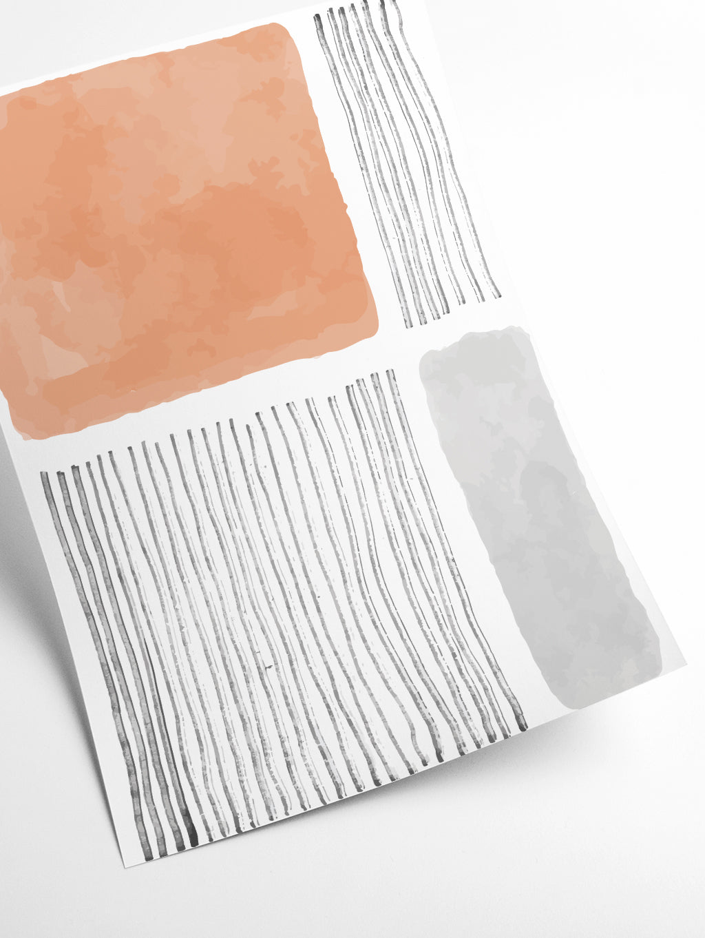 Watercolor Lines Series #2