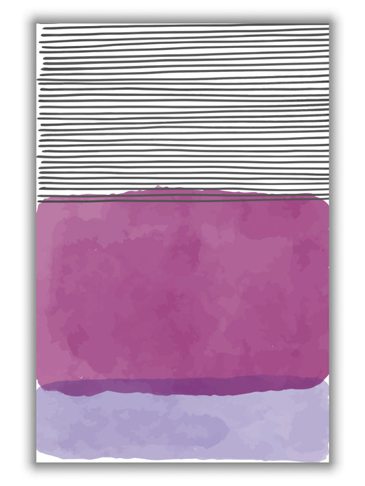 Watercolor Lines Series #3