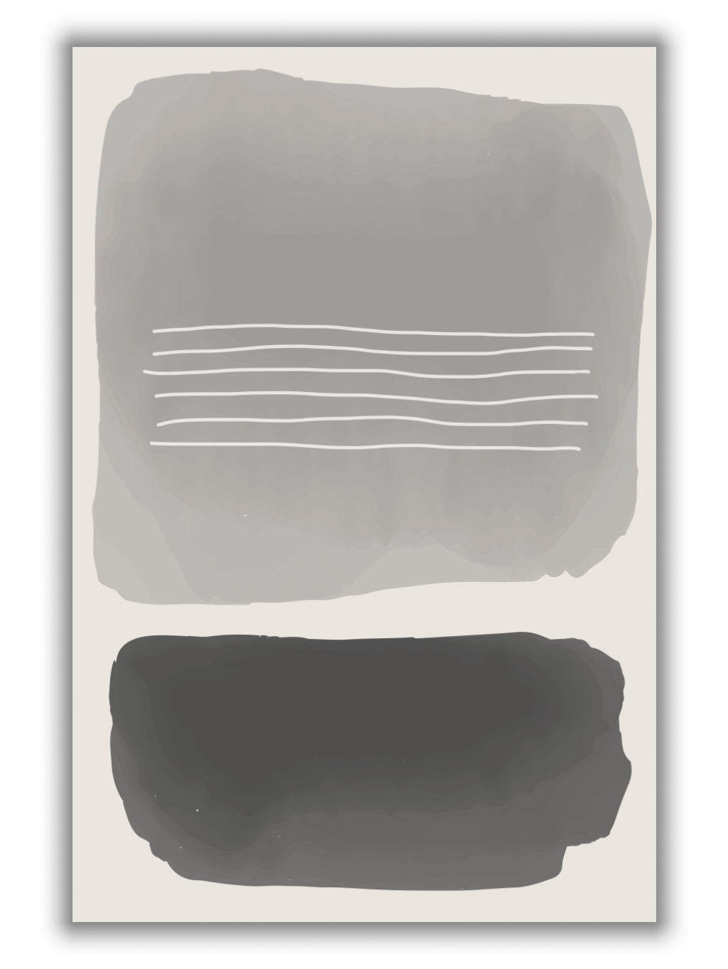 Watercolor Shapes Series #1