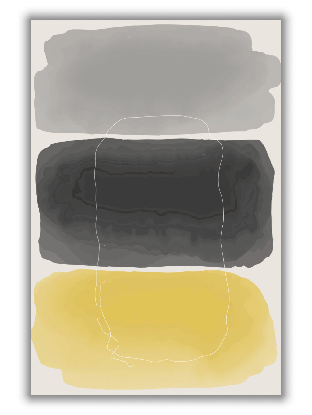 Watercolor Shapes Series #3