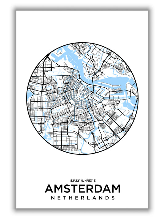 Map of Amsterdam