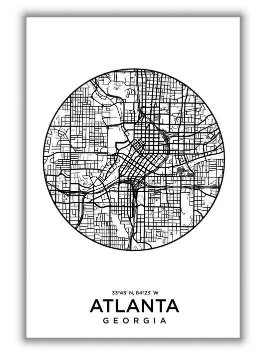 Map of Atlanta
