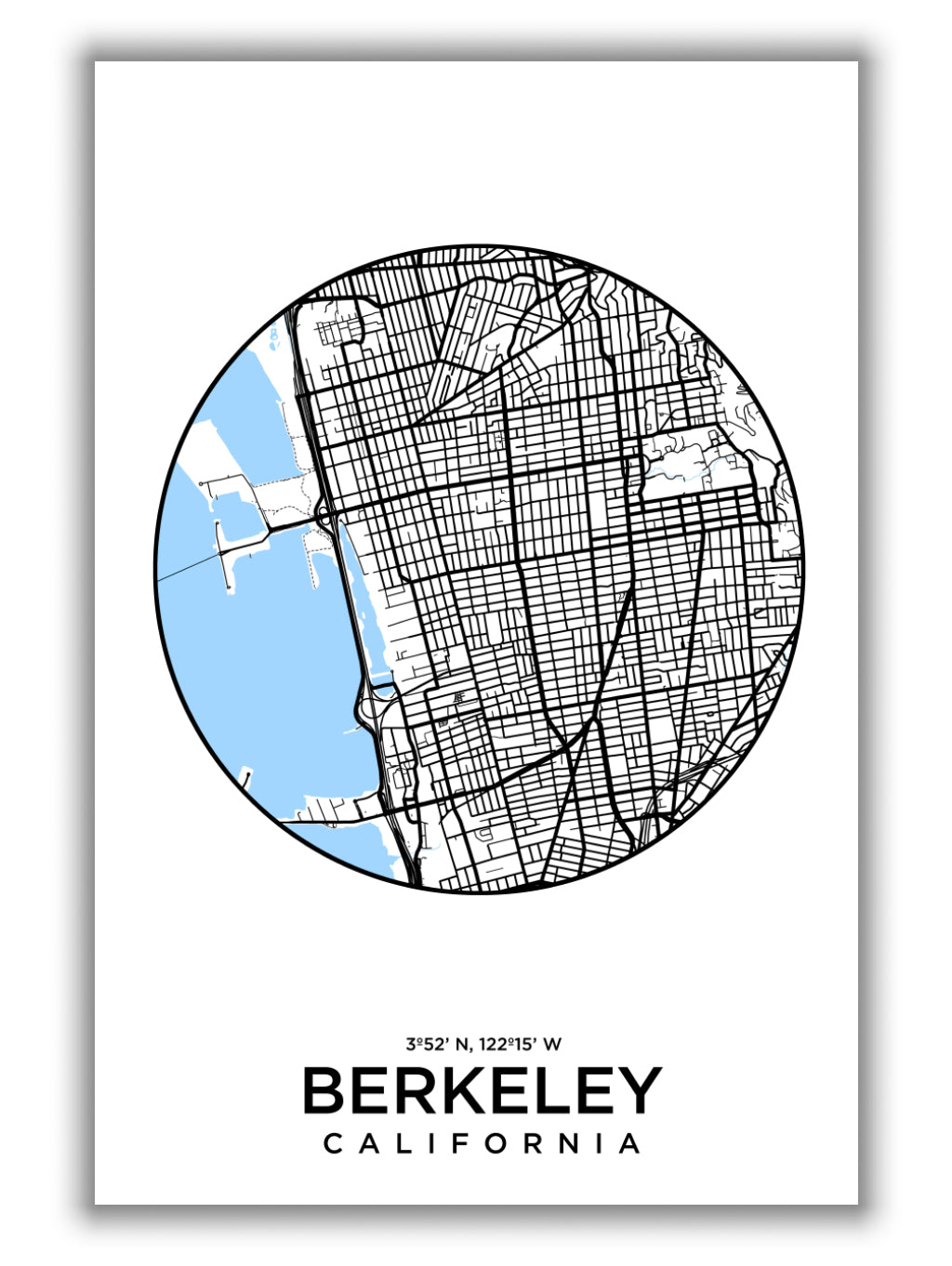 Map of Berkeley