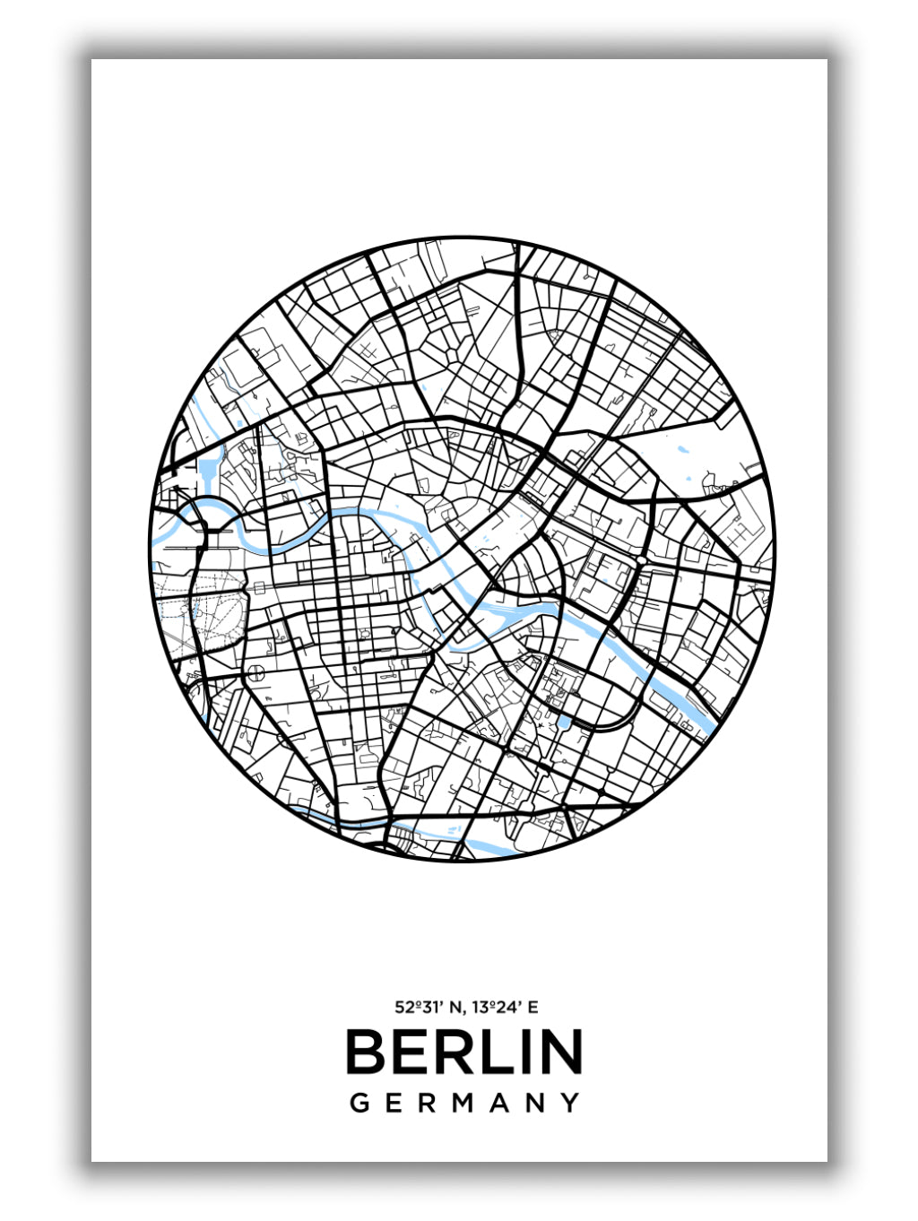 Map of Berlin