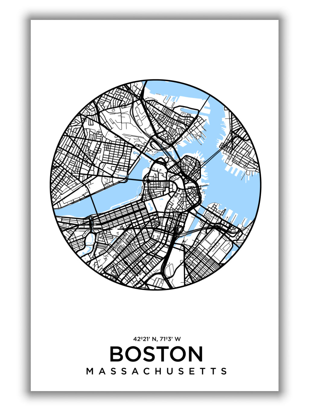 Map of Boston