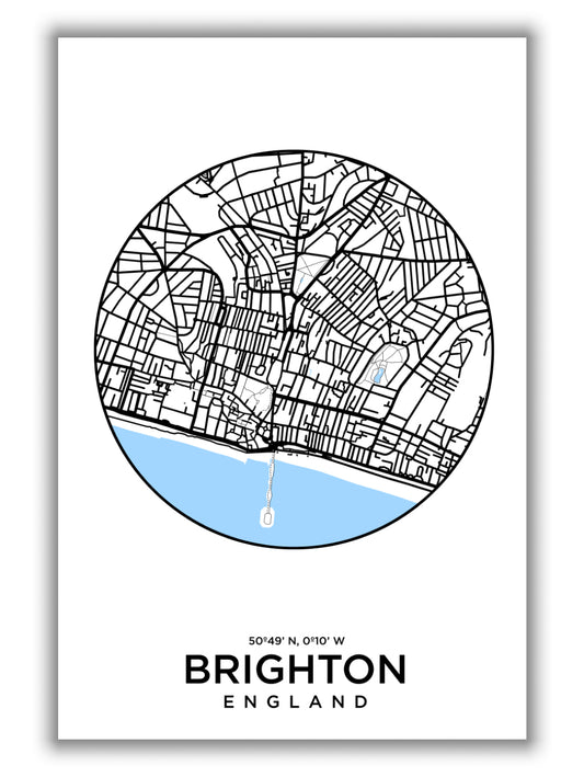 Map of Brighton