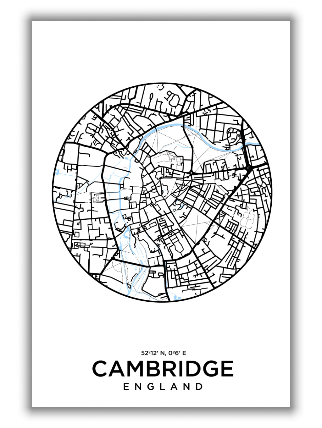 Map of Cambridge