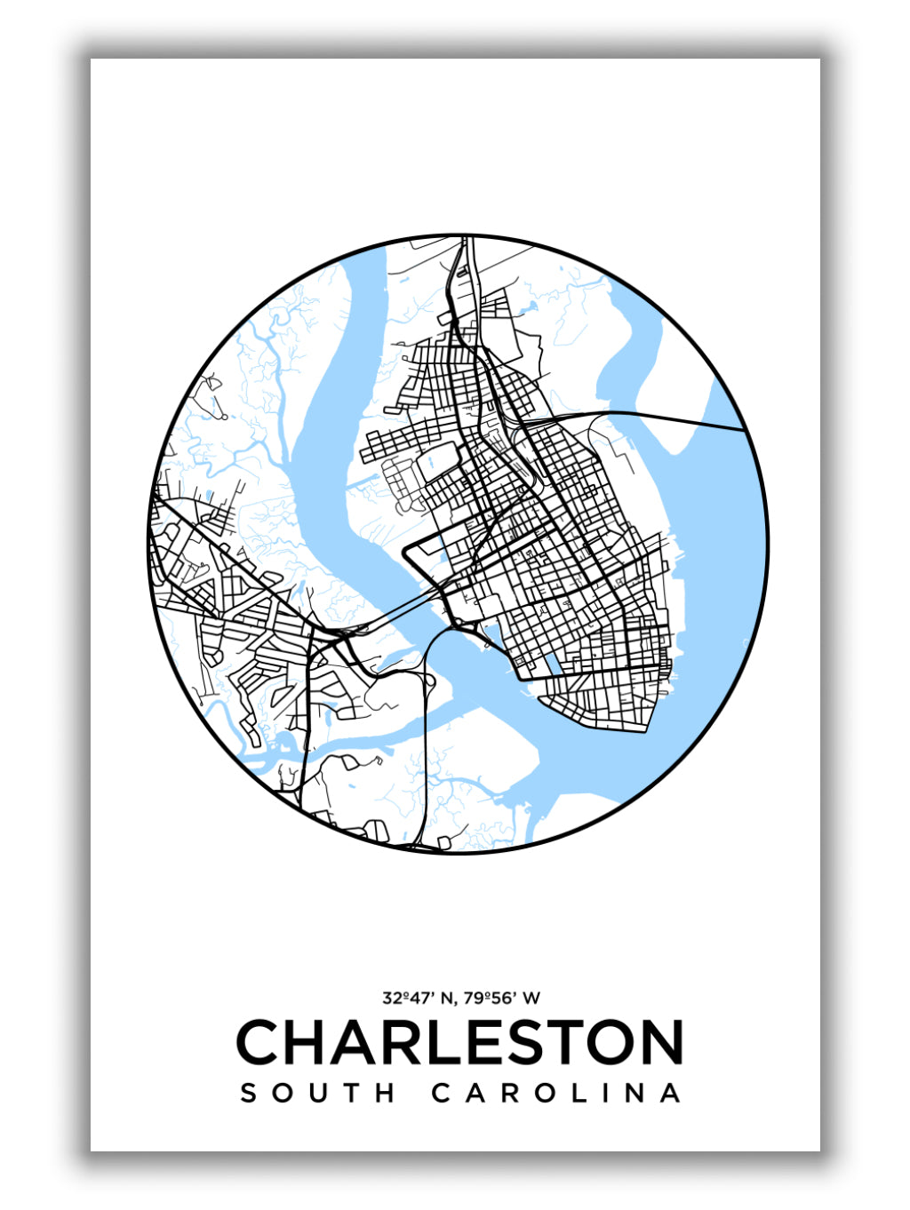 Map of Charleston