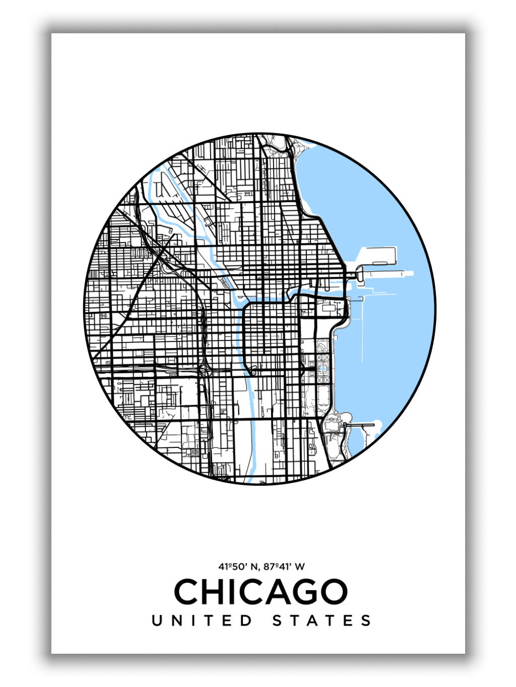 Map of Chicago
