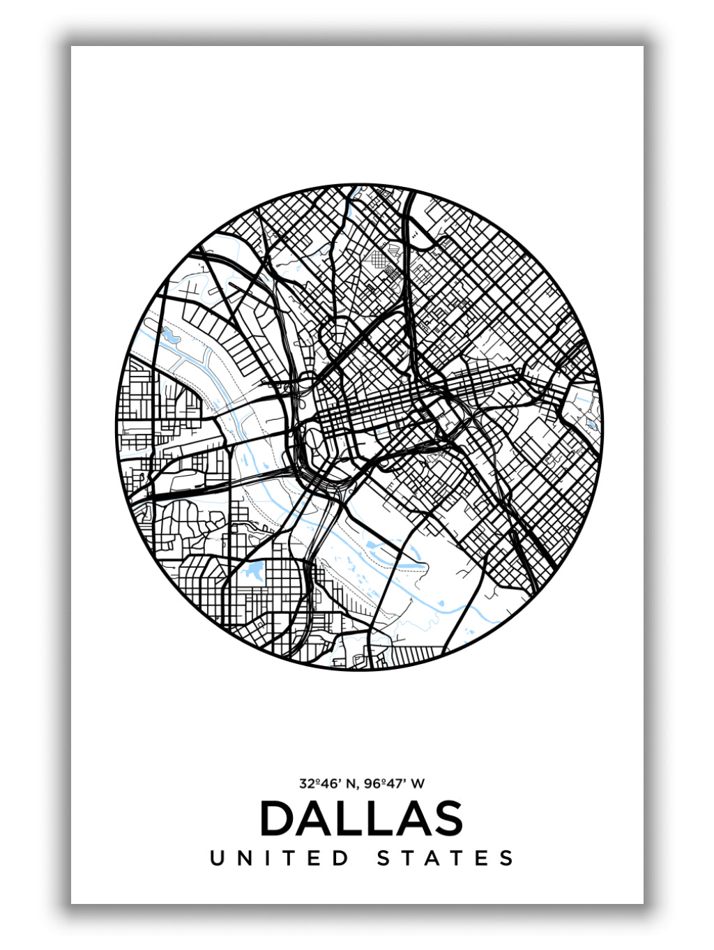 Map of Dallas
