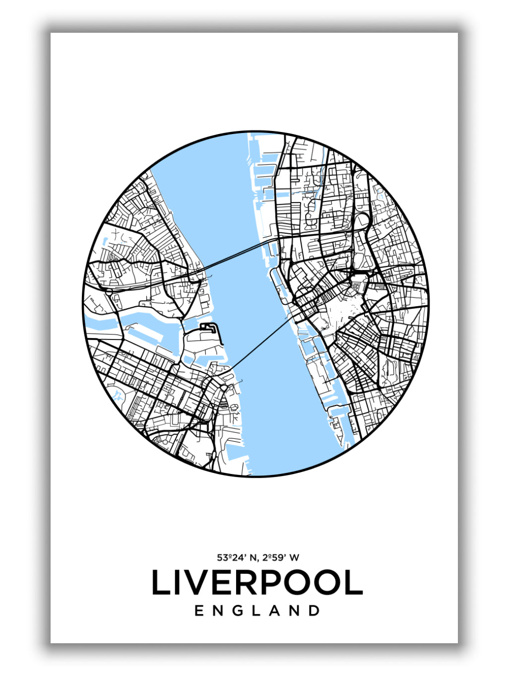 Map of Liverpool