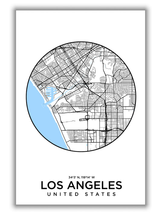 Map of Los Angeles