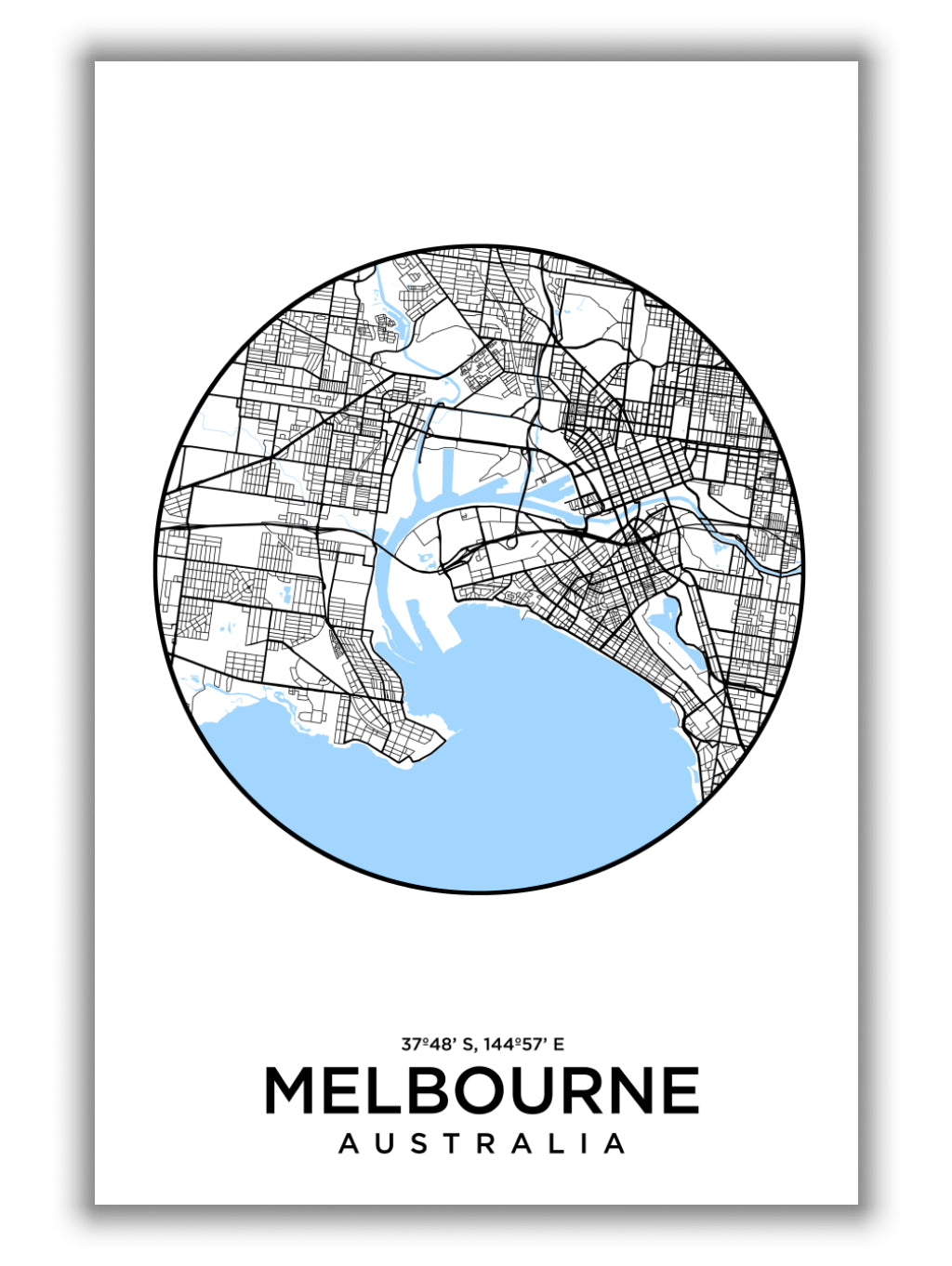 Map of Melbourne