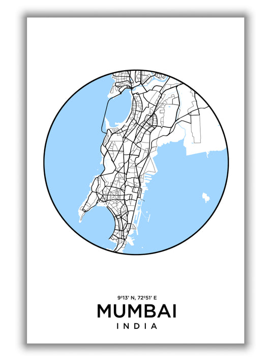 Map of Mumbai