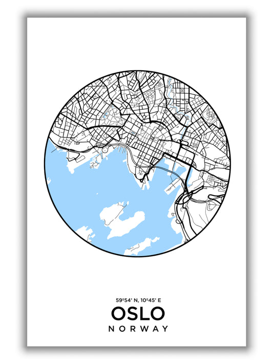 Map of Oslo