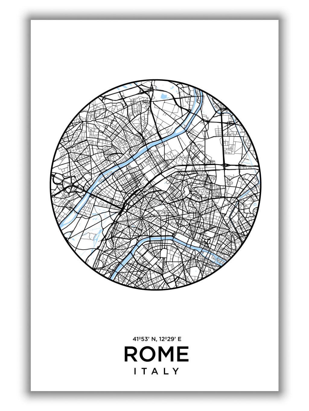 Map of Rome