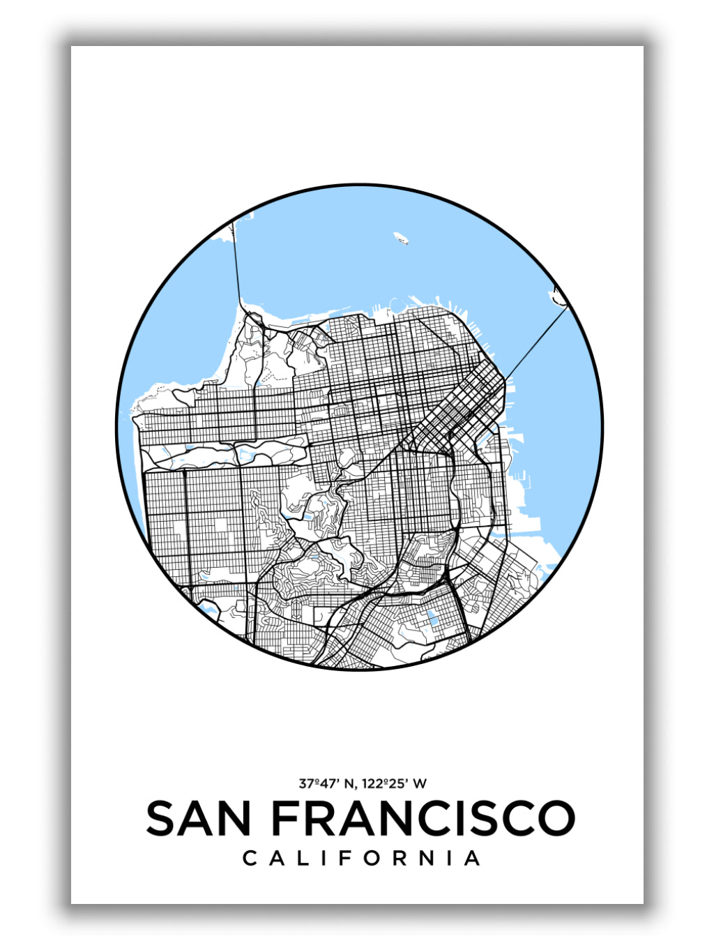 Map of San Francisco