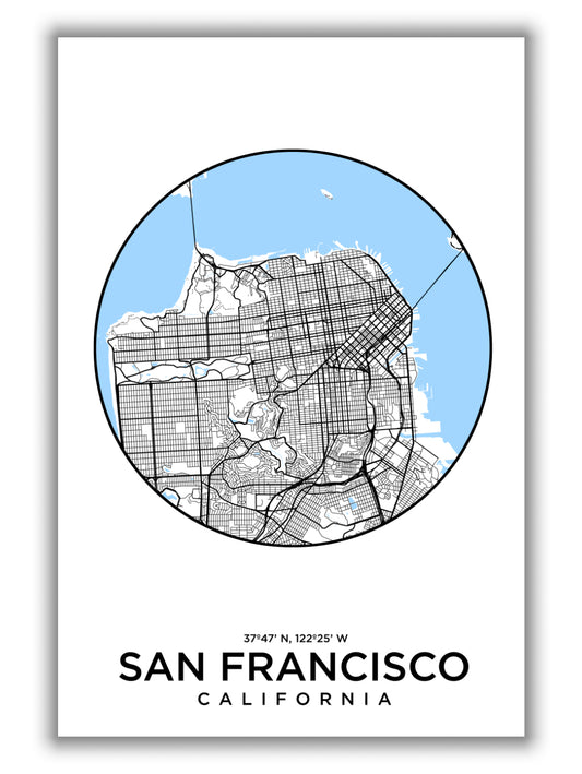 Map of San Francisco