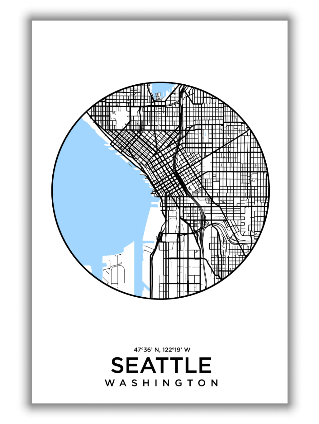 Map of Seattle