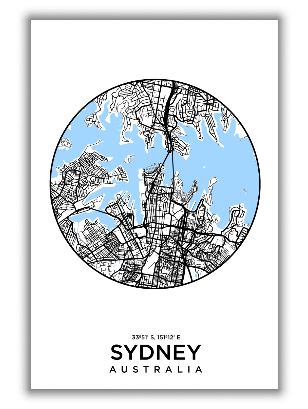 Map of Sydney