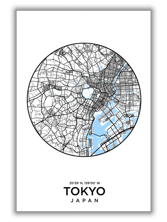 Map of Tokyo
