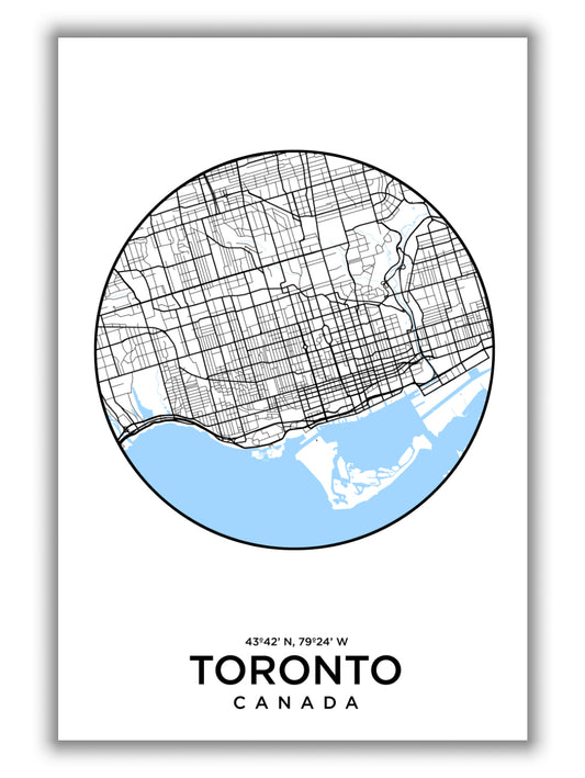 Map of Toronto