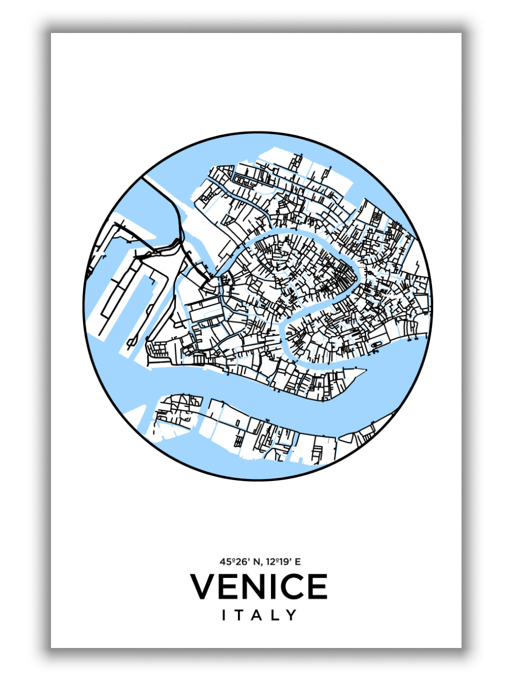 Map of Venice