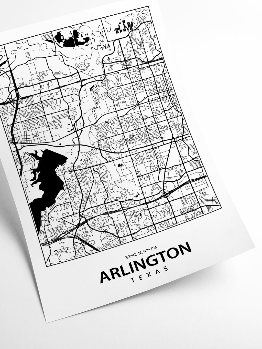 Map of Arlington