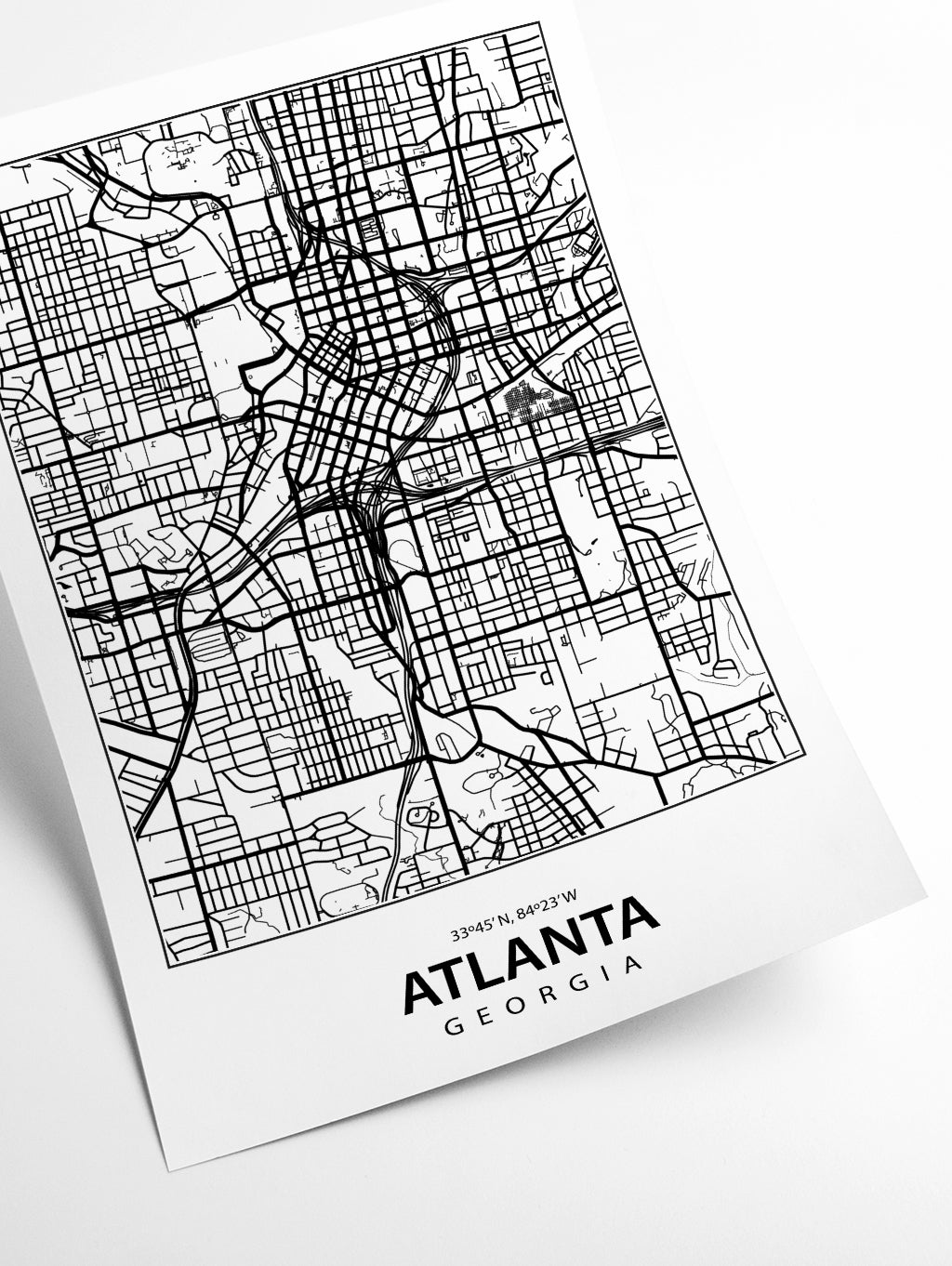 Map of Atlanta