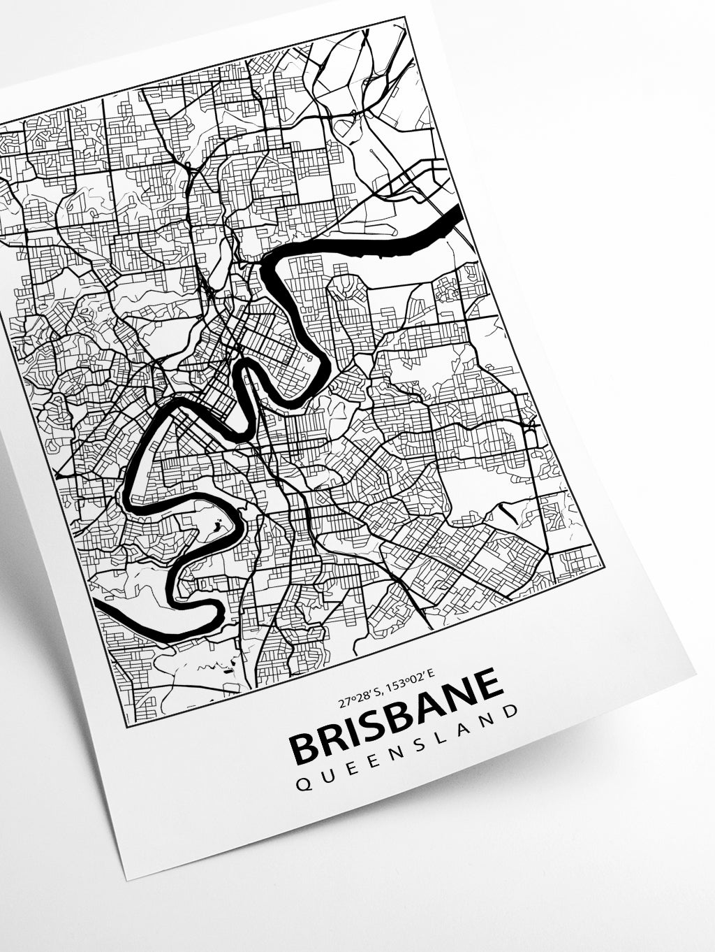 Map of Brisbane