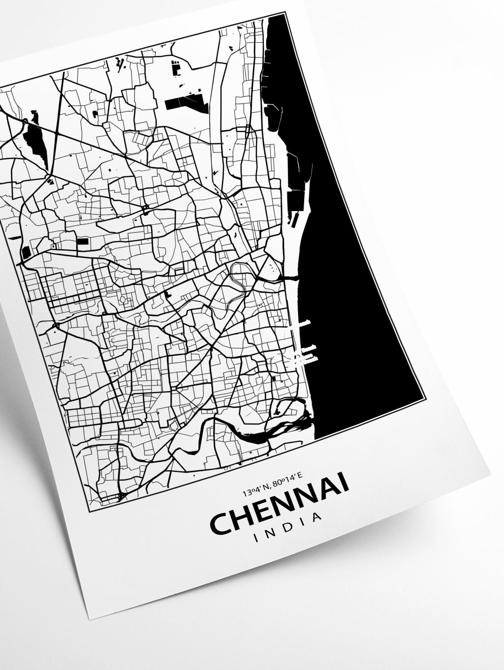 Map of Chennai