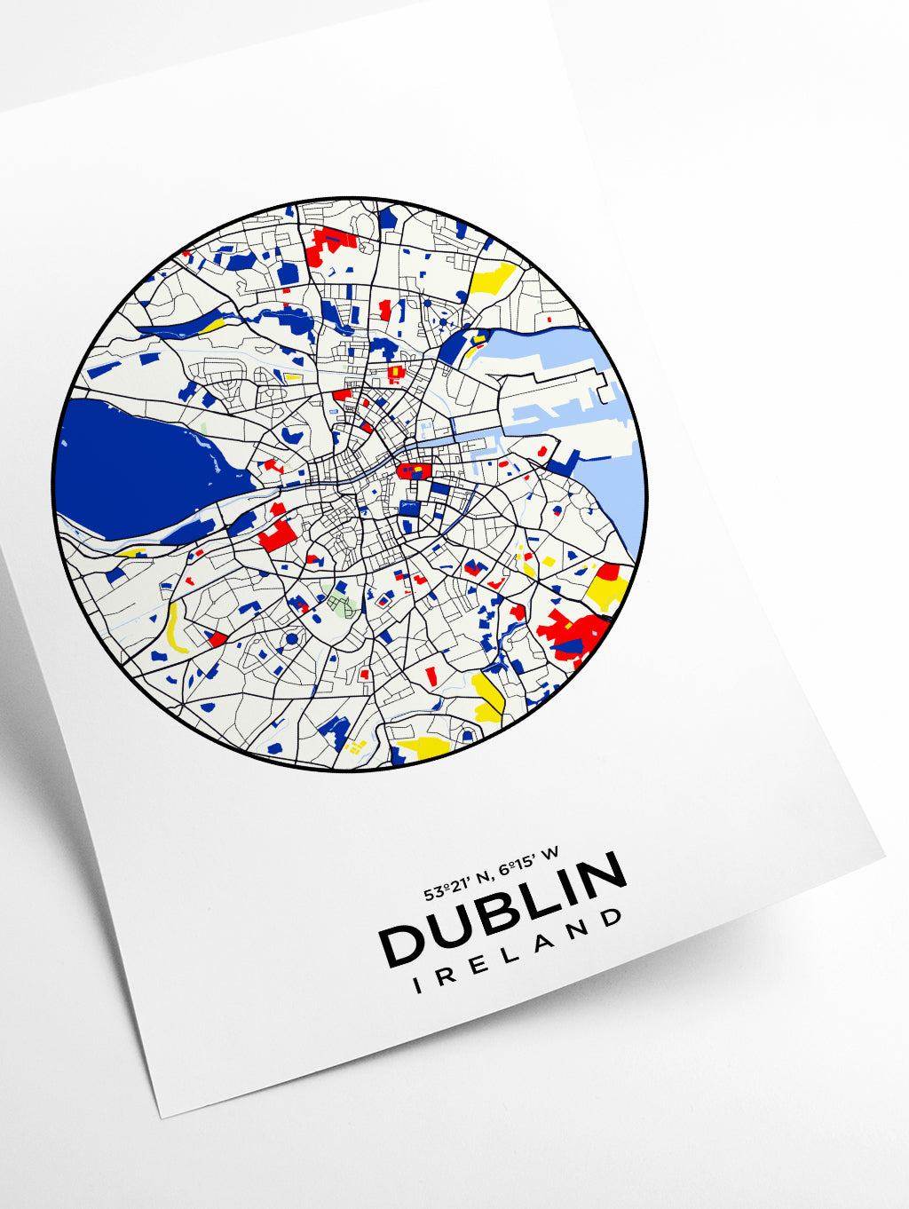 Map of Dublin