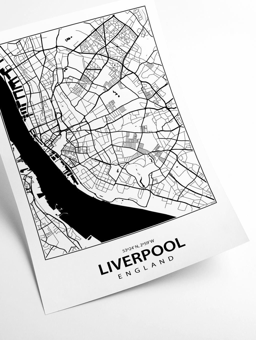 Map of Liverpool