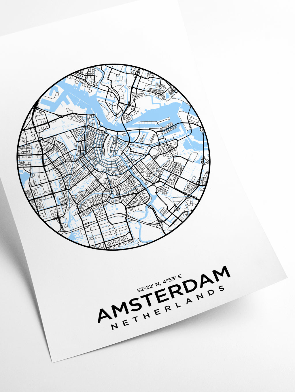 Map of Amsterdam