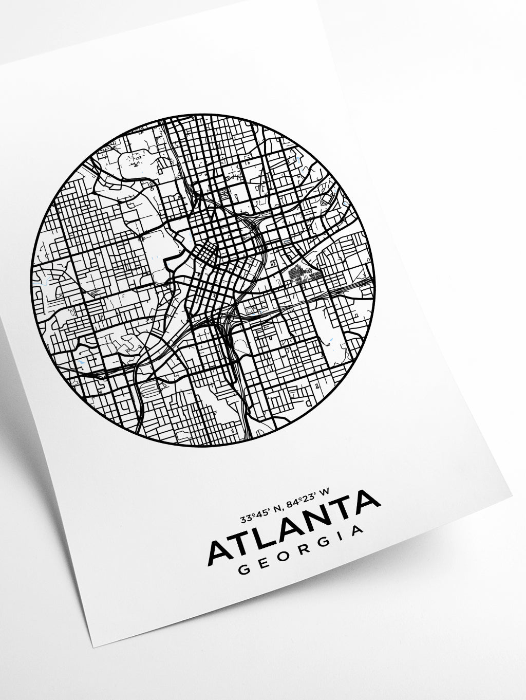 Map of Atlanta