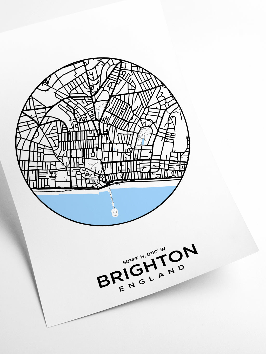 Map of Brighton