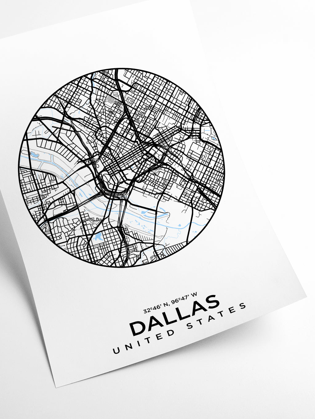 Map of Dallas