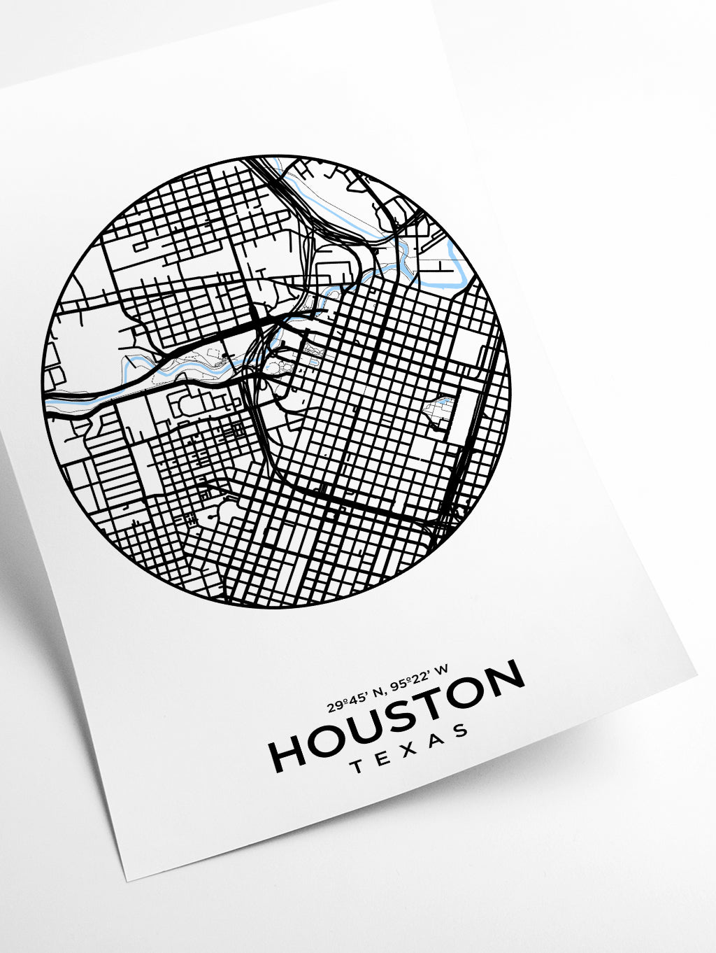 Map of Houston