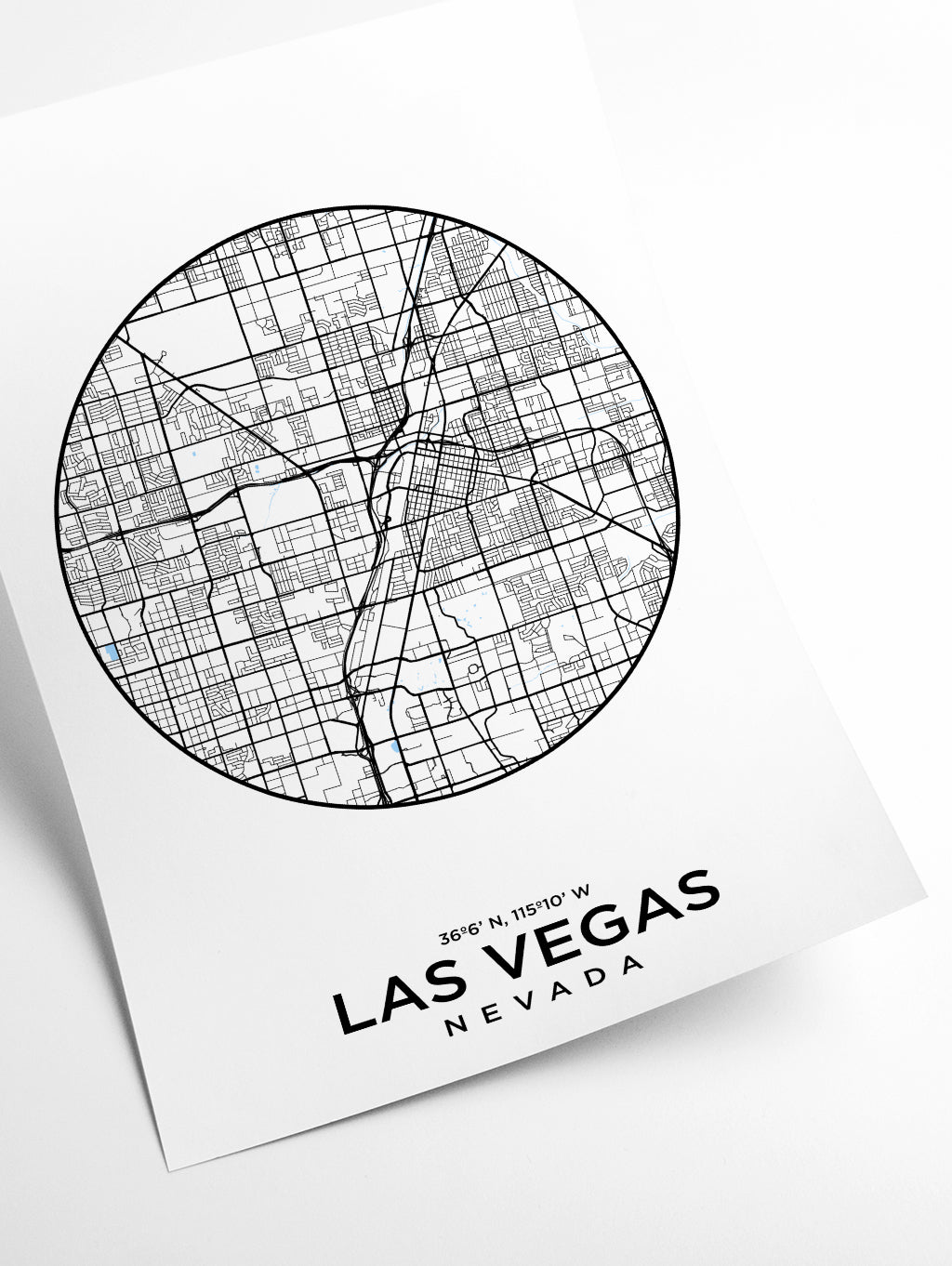 Map of Las Vegas